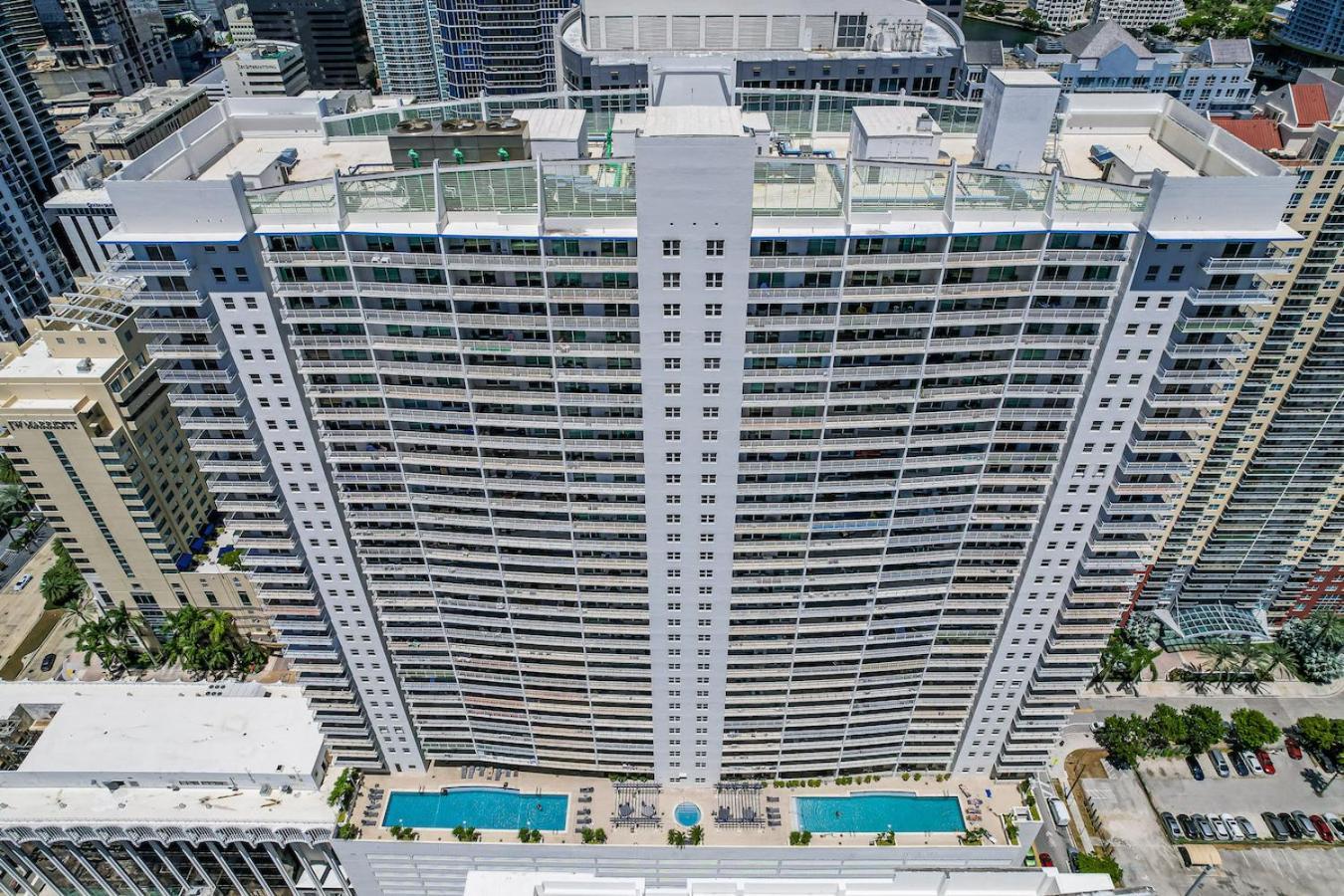Spacious 2 Bed Unit In Brickell With Free Parking Miami Exterior photo