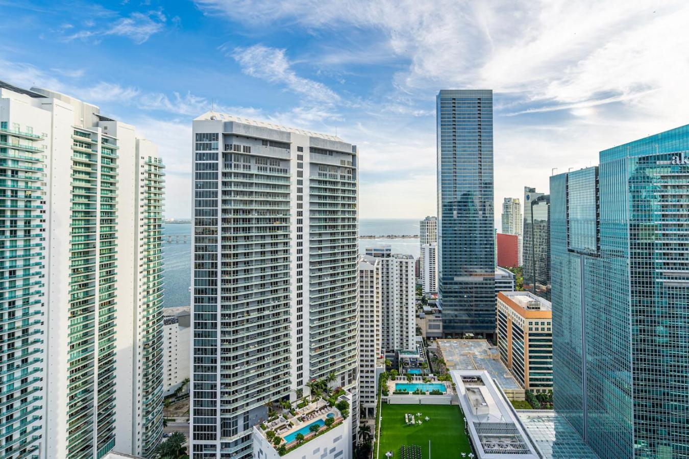 Spacious 2 Bed Unit In Brickell With Free Parking Miami Exterior photo