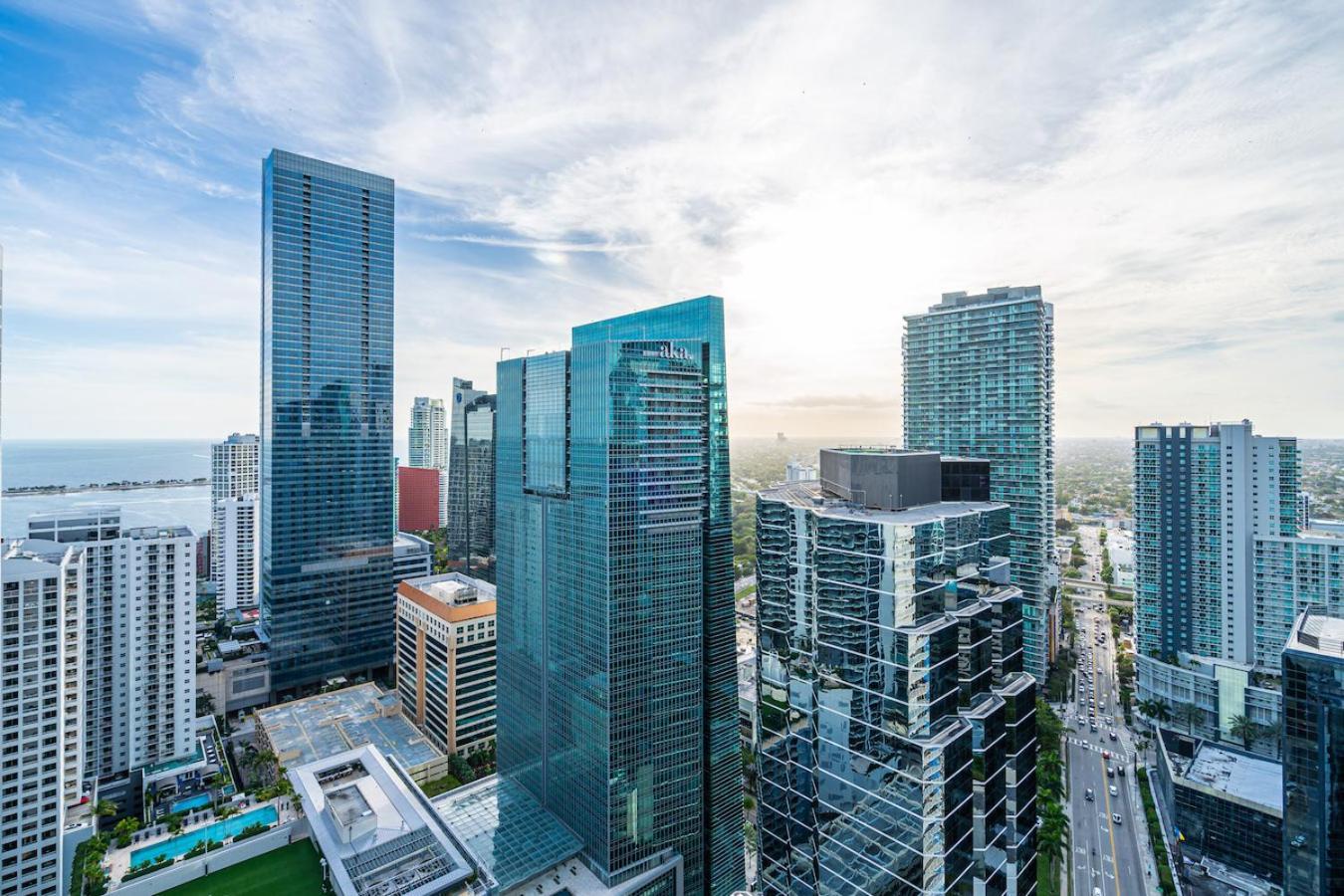 Spacious 2 Bed Unit In Brickell With Free Parking Miami Exterior photo